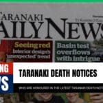 Taranaki Death Notices