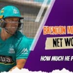 Brendon McCullum net worth