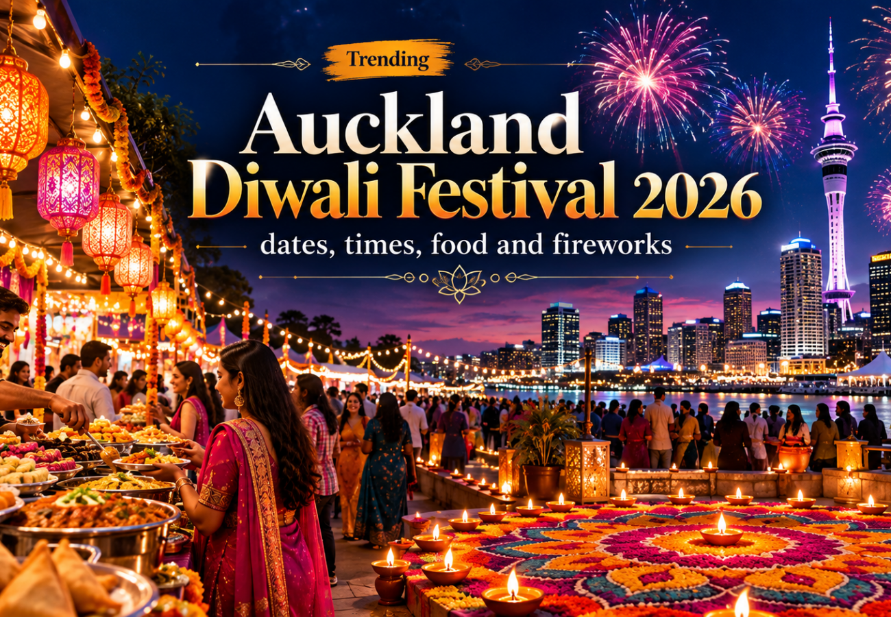 Auckland Diwali Festival 2026: dates, times, food and fireworks