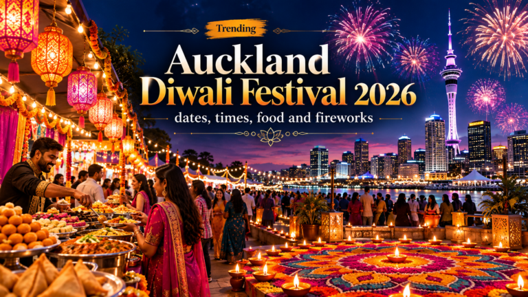 Auckland Diwali Festival 2026: dates, times, food and fireworks