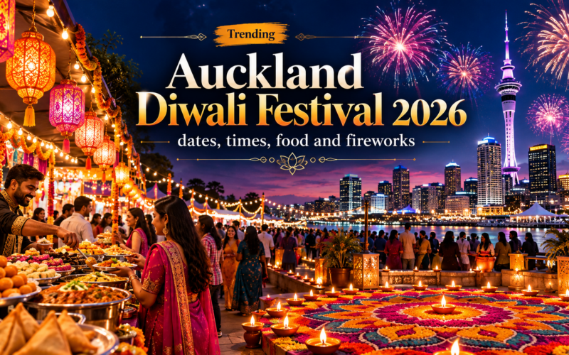 Auckland Diwali Festival 2026: dates, times, food and fireworks