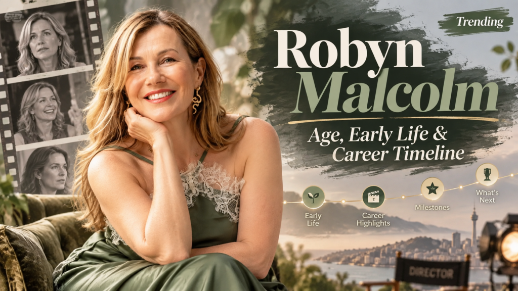Robyn Malcolm’s age, early life and career timeline
