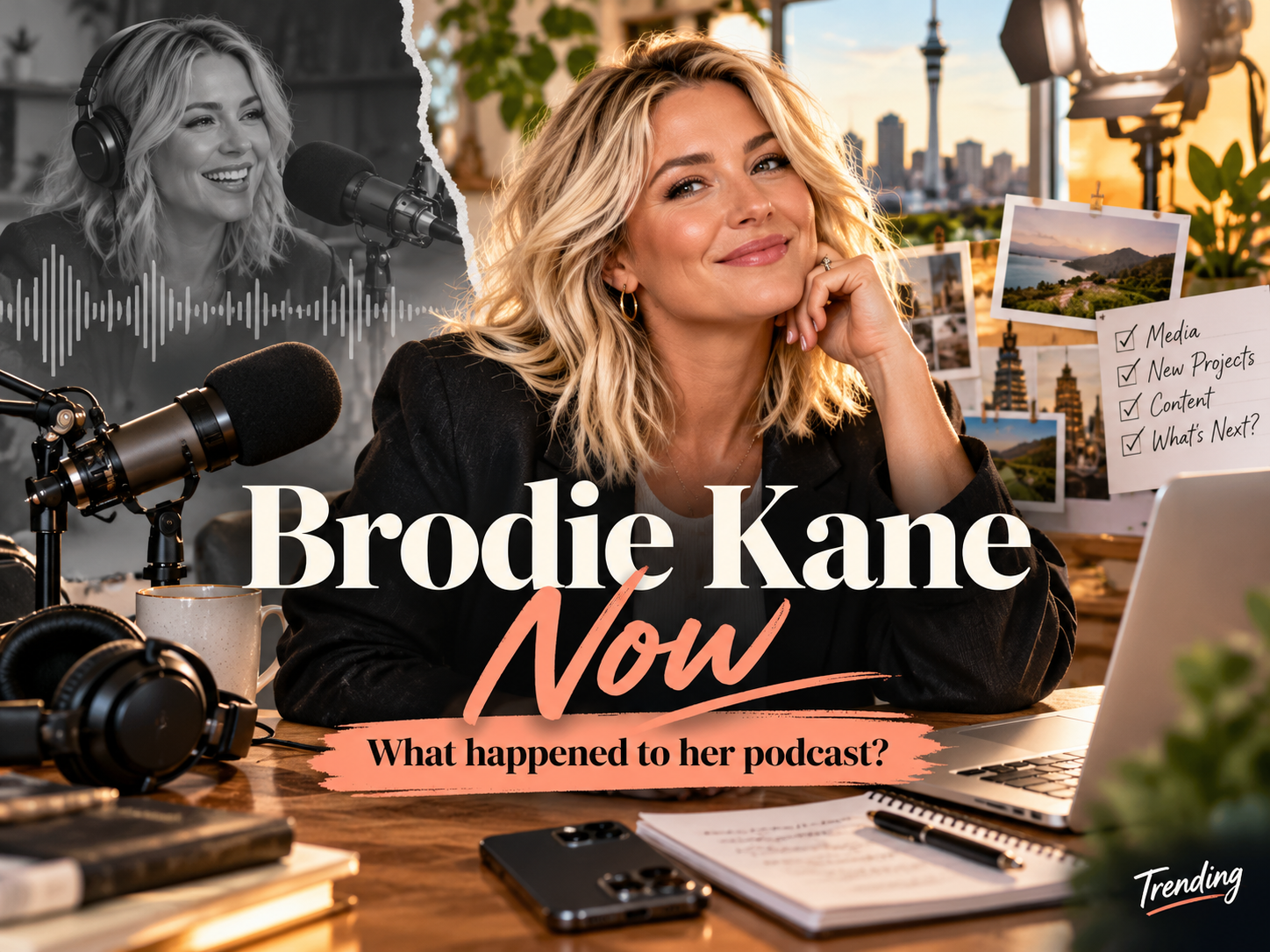 What happened to Brodie Kane’s podcast, and what she does now