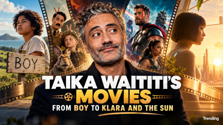 Taika Waititi’s movies, from Boy to his new film Klara and the Sun