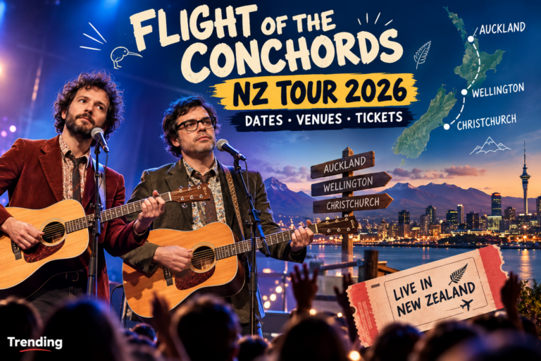Four Flight of the Conchords tour dates sold out in three minutes, and four NZ shows still have tickets