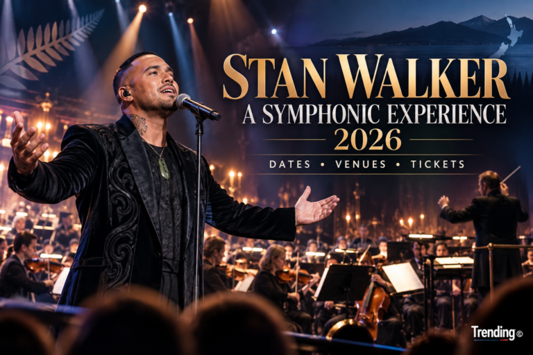 Stan Walker: A Symphonic Experience 2026 – dates, venues and tickets
