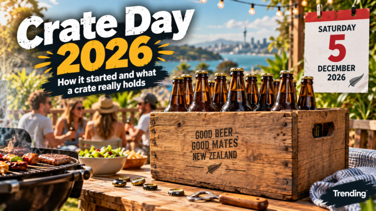 Crate Day 2026 falls on Saturday 5 December, and here is how it started and what a crate really holds