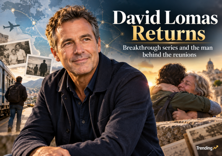 David Lomas has a second Breakthrough series coming, and here is the man behind the reunions